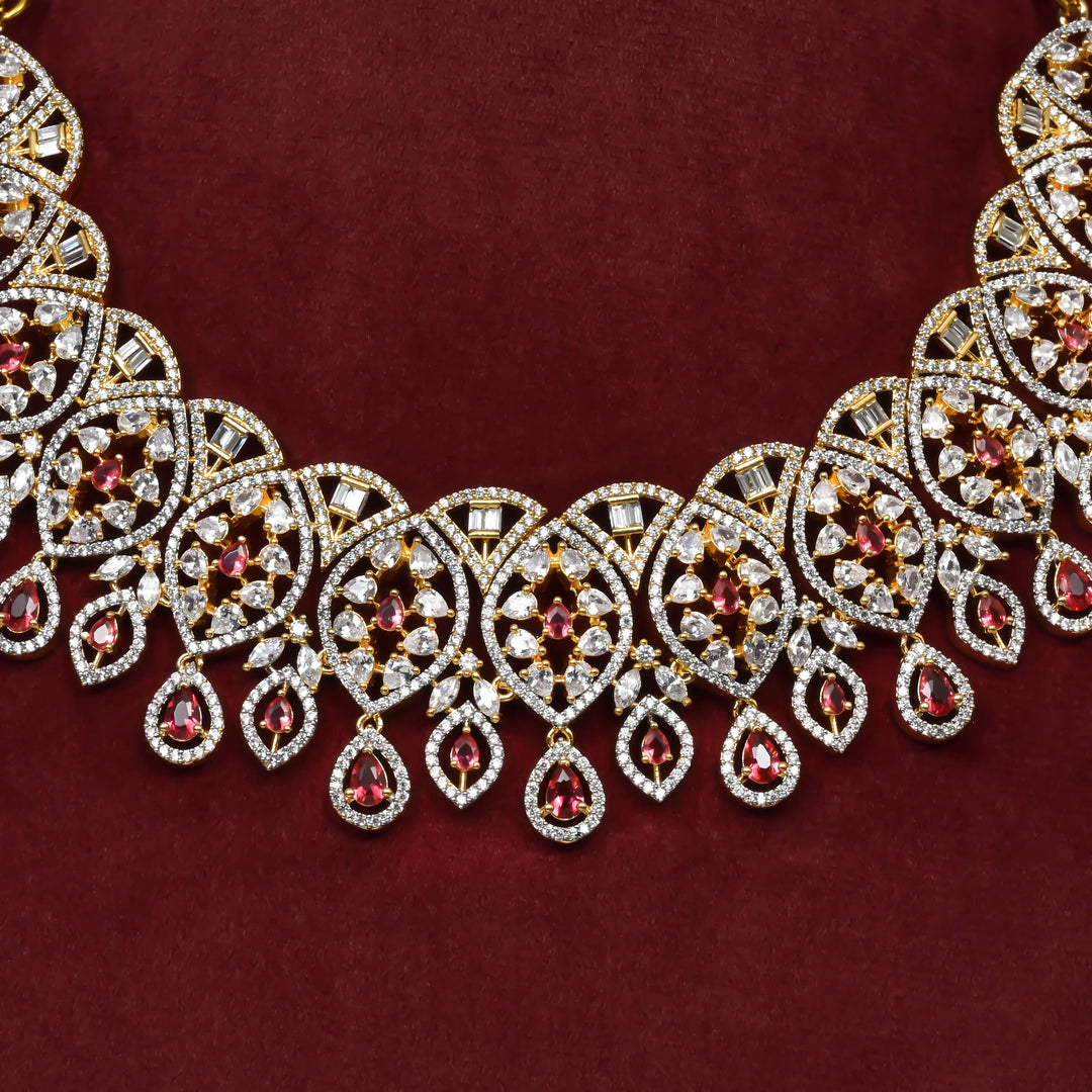 CZ Necklace Set