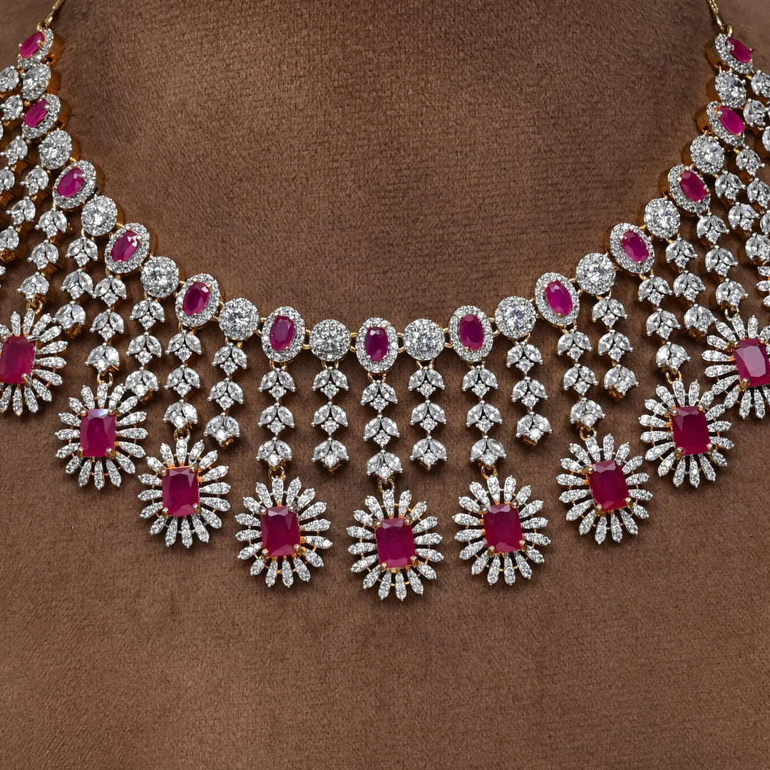 CZ Necklace Set