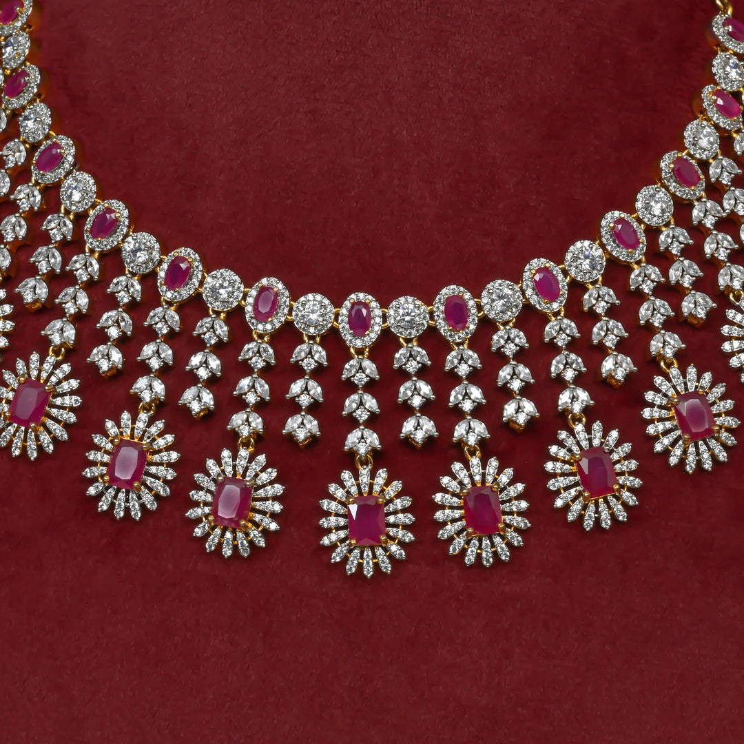 CZ Necklace Set