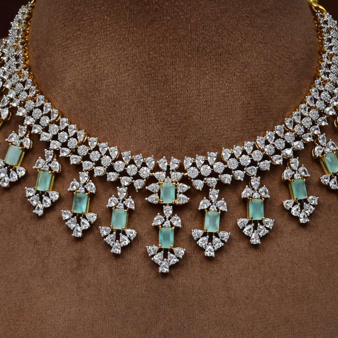 CZ Necklace Set