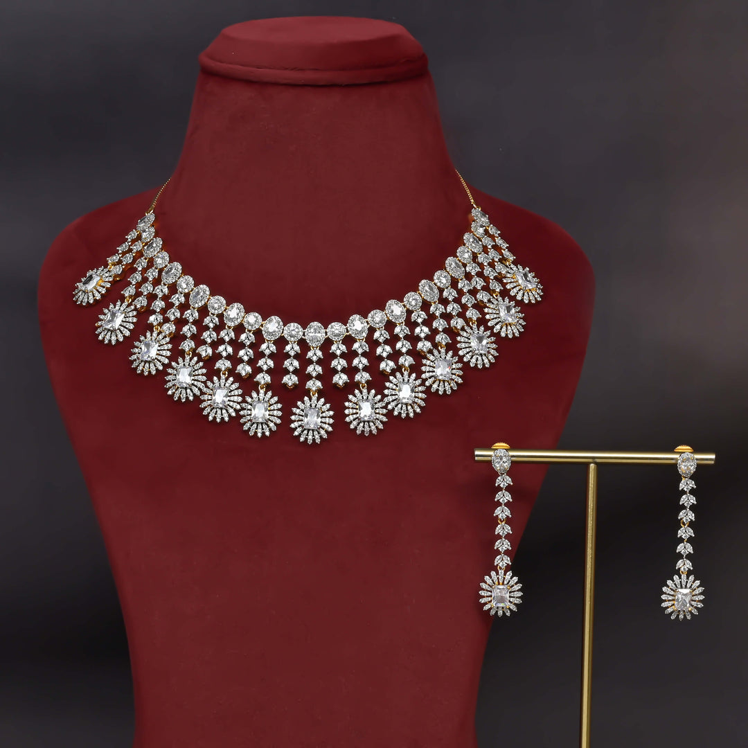 CZ Necklace Set