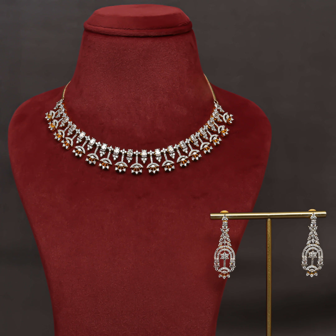 CZ Necklace Set