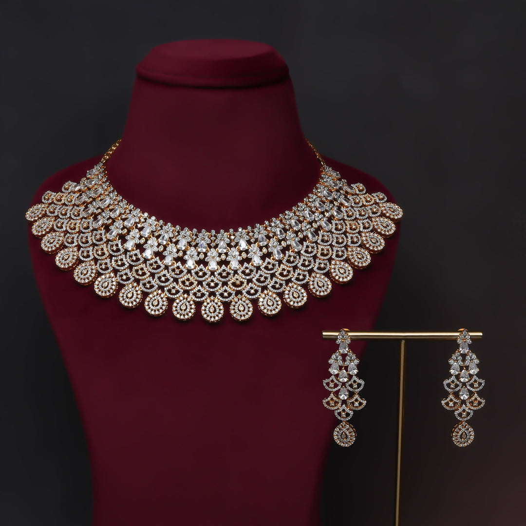 CZ Necklace Set