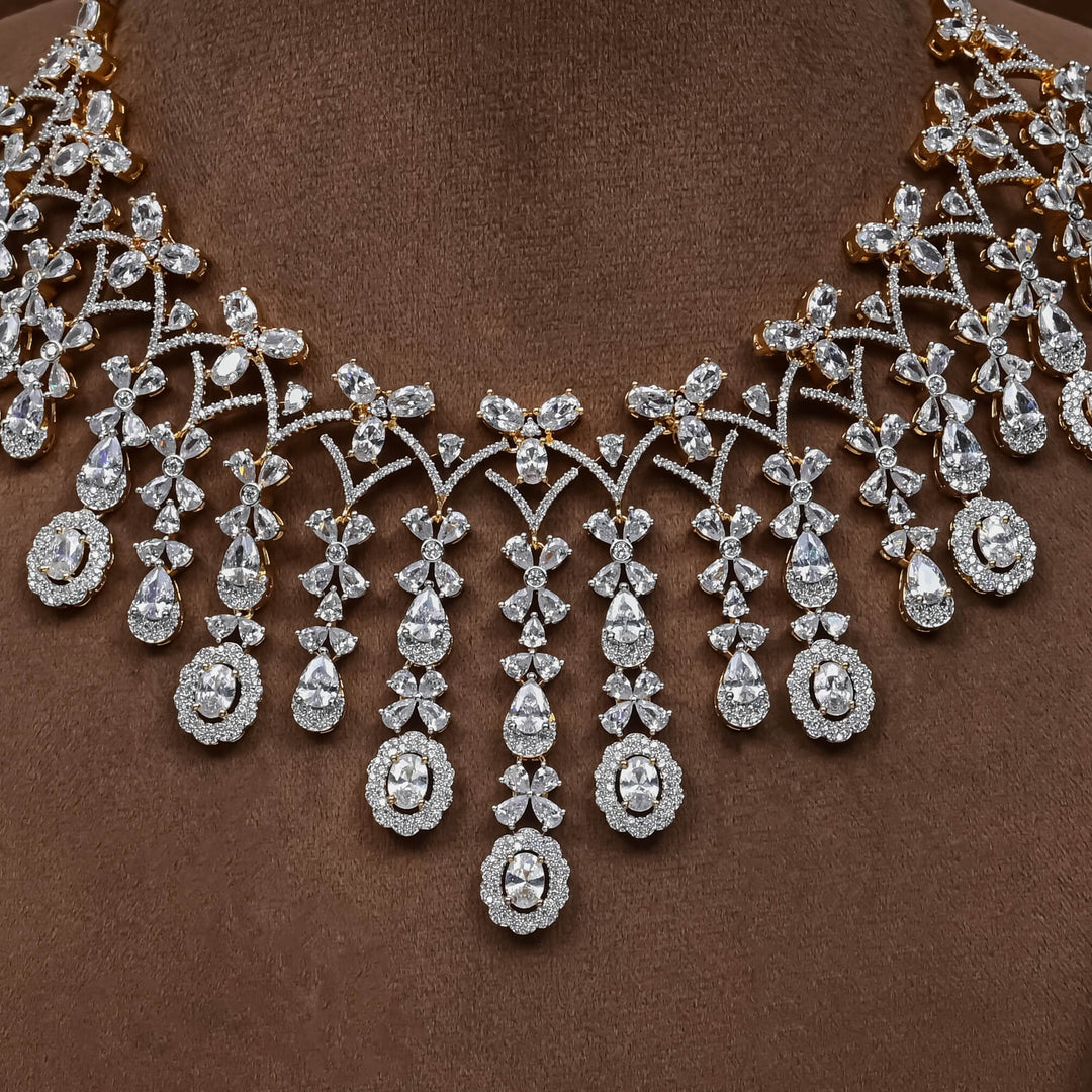 CZ Necklace Set