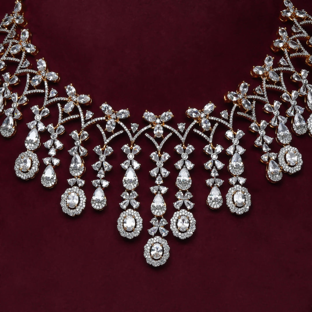 CZ Necklace Set