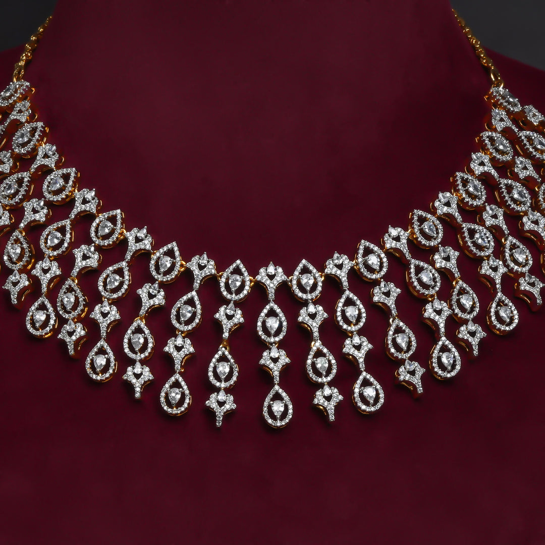 CZ Necklace Set