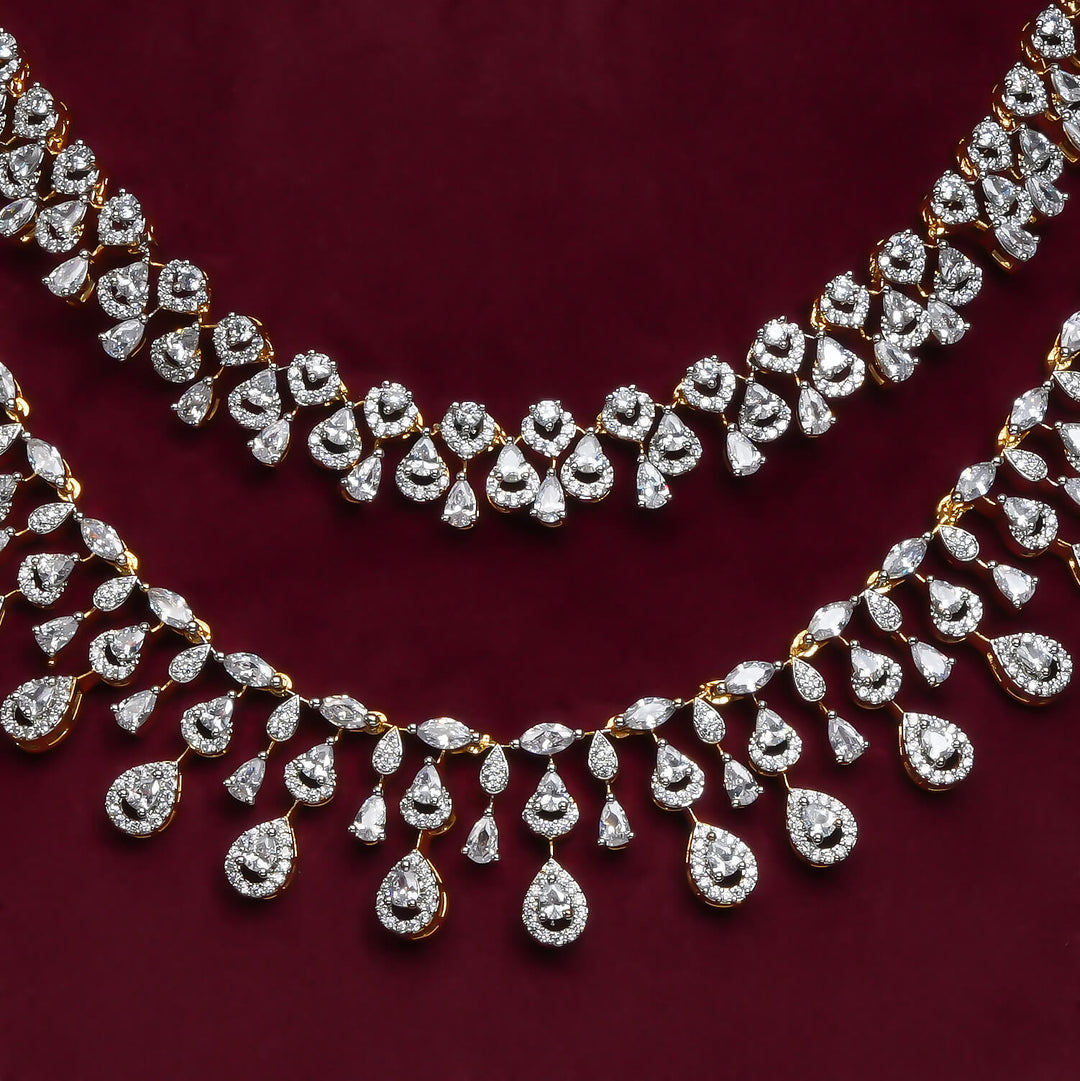 CZ Necklace Set