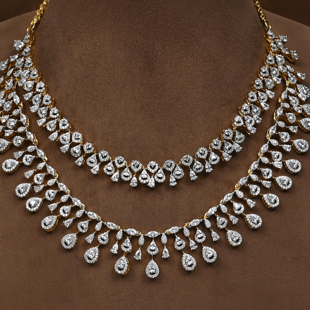 CZ Necklace Set