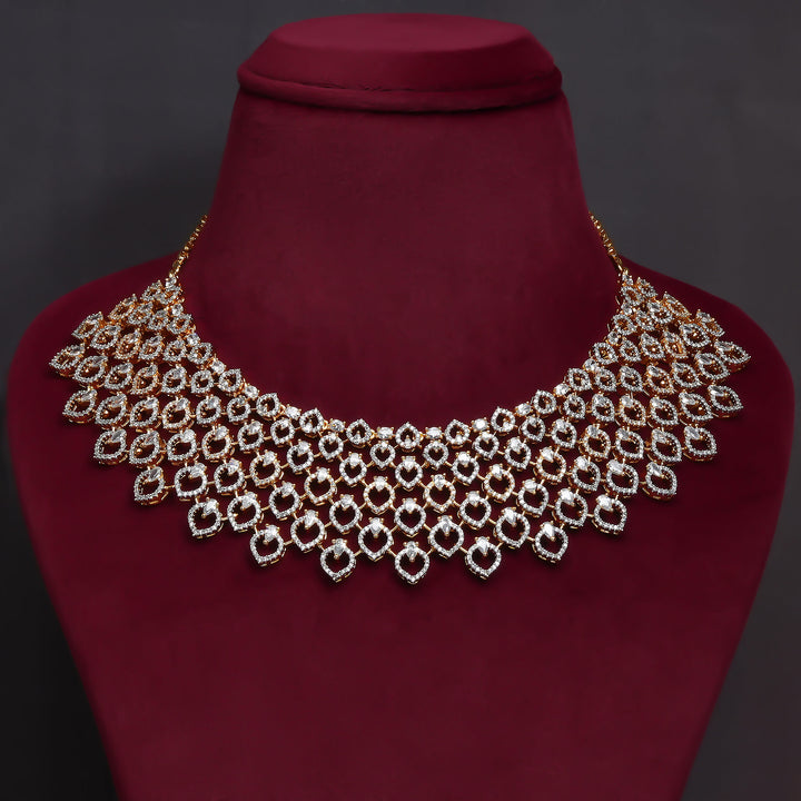 CZ Necklace Set