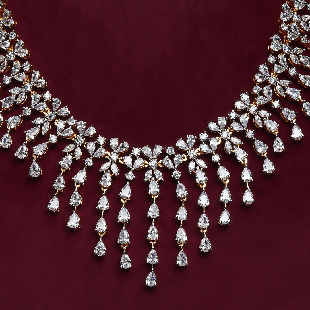 CZ Necklace Set