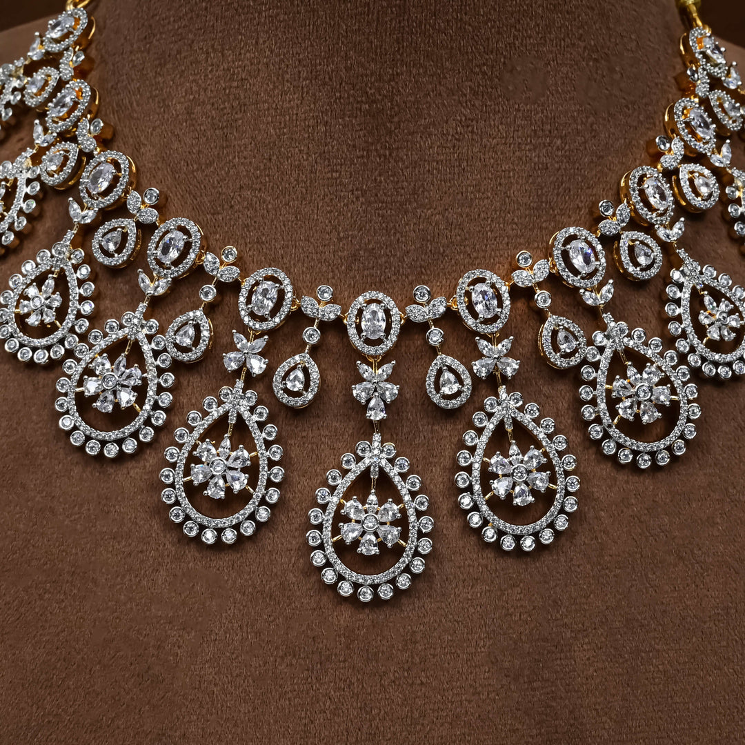 CZ Necklace Set