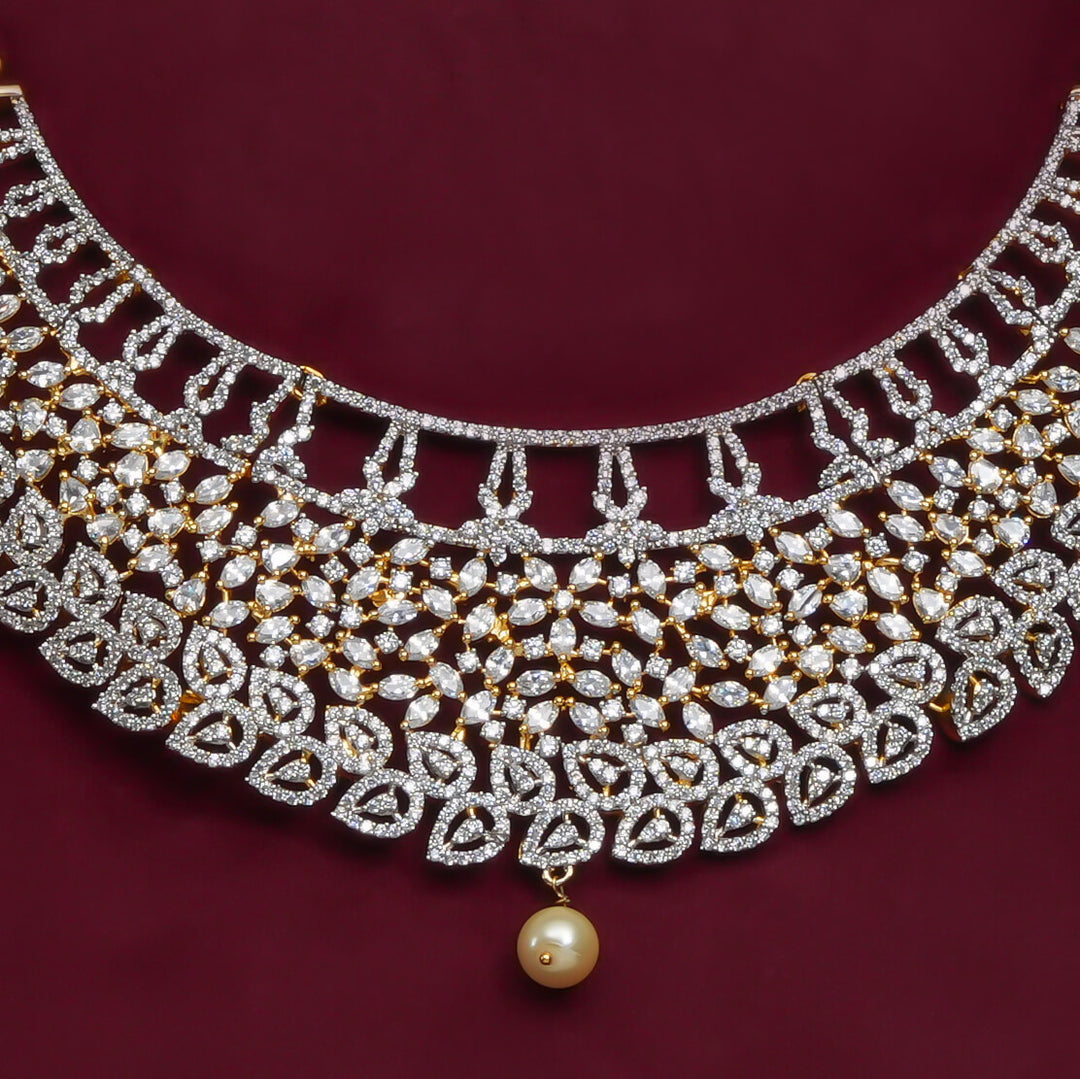 CZ Necklace Set