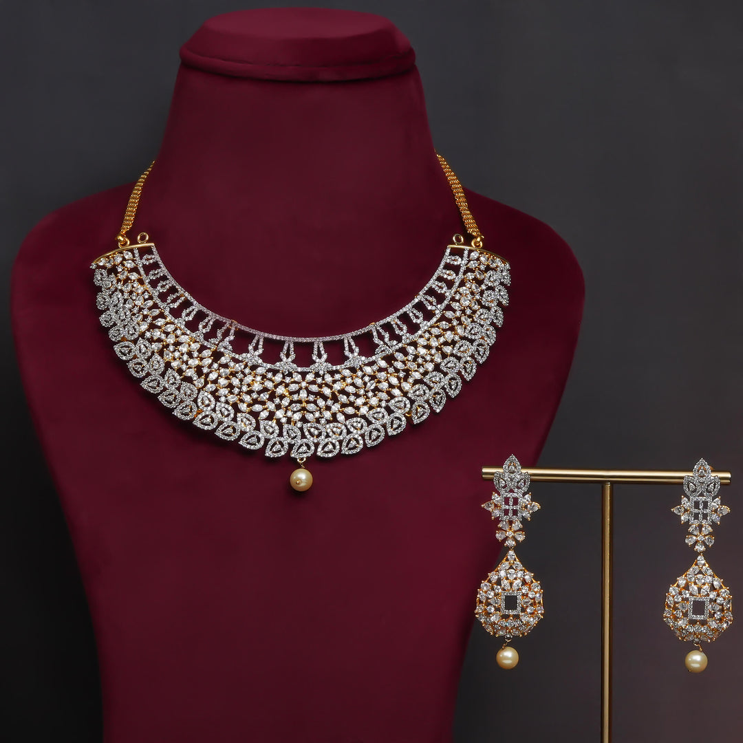 CZ Necklace Set