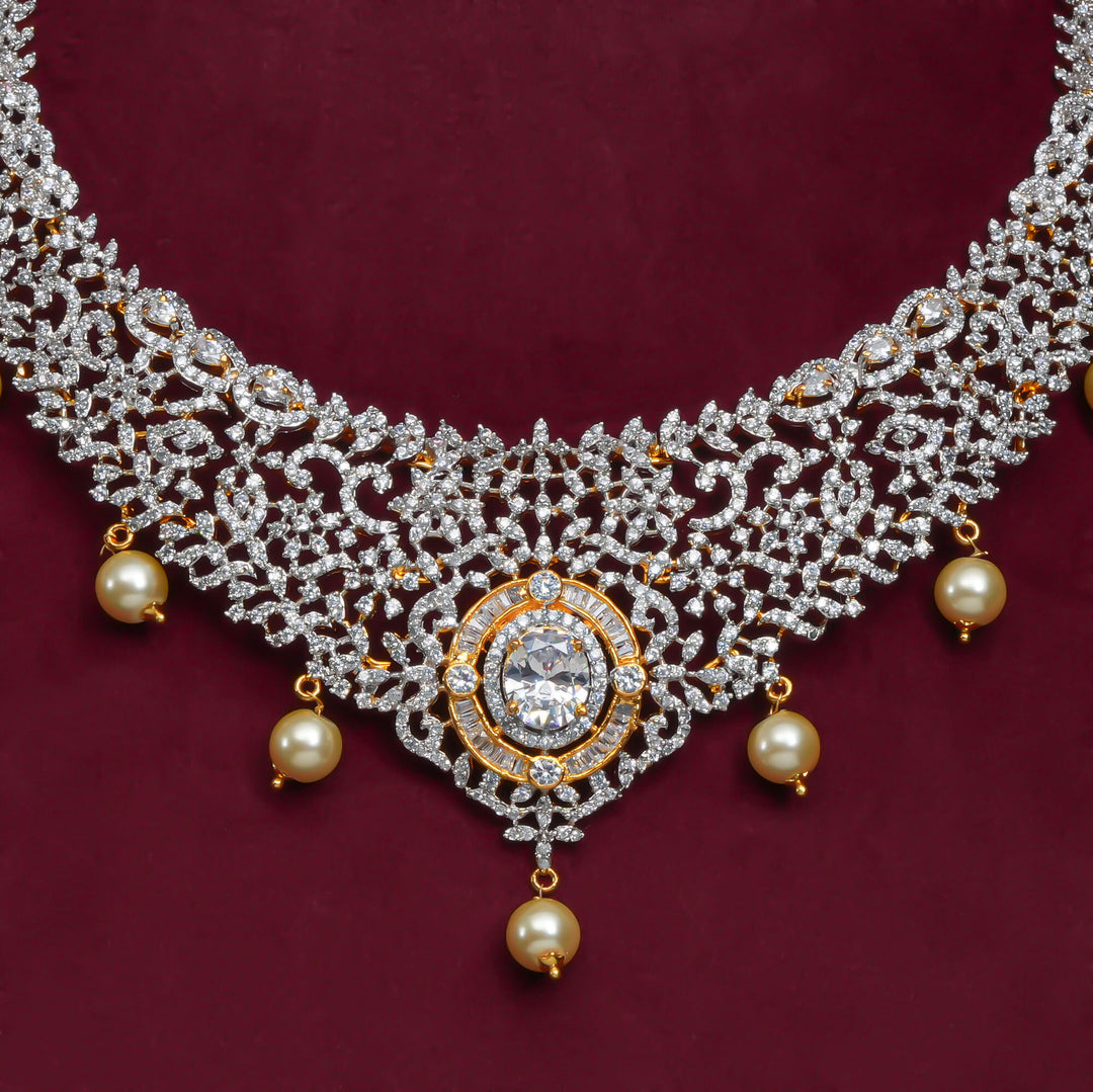 CZ Necklace Set