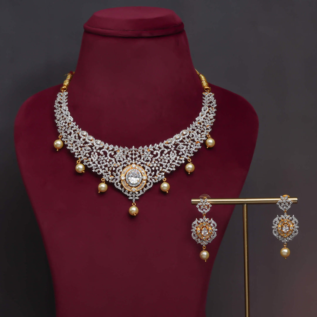 CZ Necklace Set