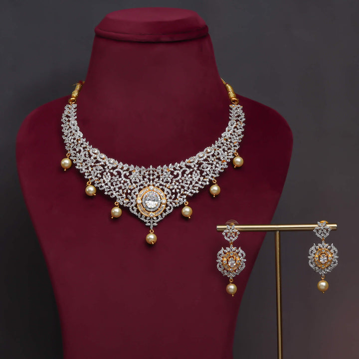 CZ Necklace Set