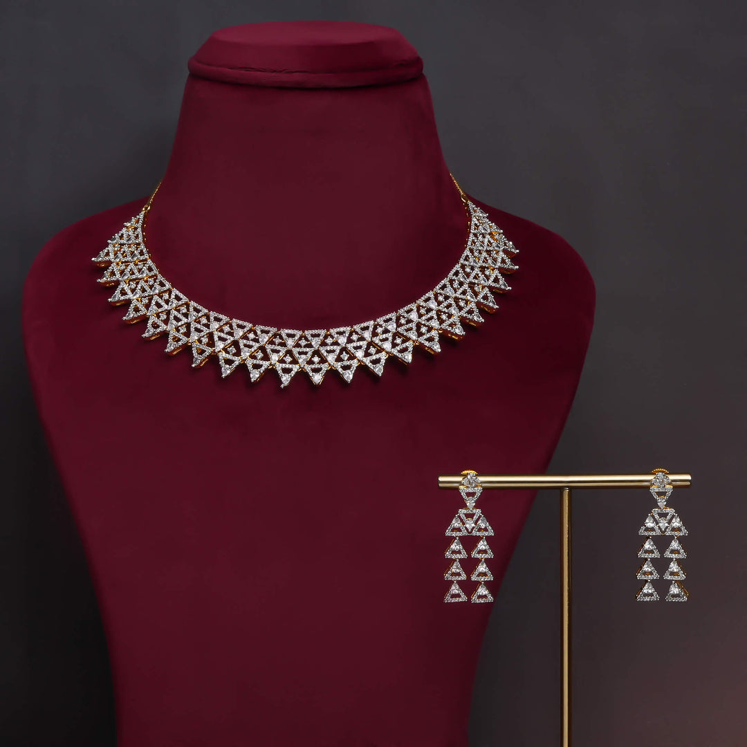 CZ Necklace Set