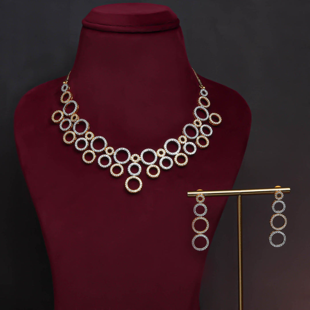 CZ Necklace Set