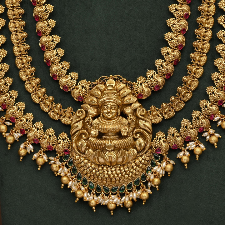 Temple Necklace Set