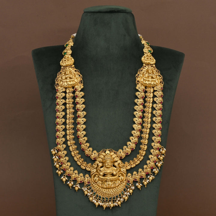 Temple Necklace Set