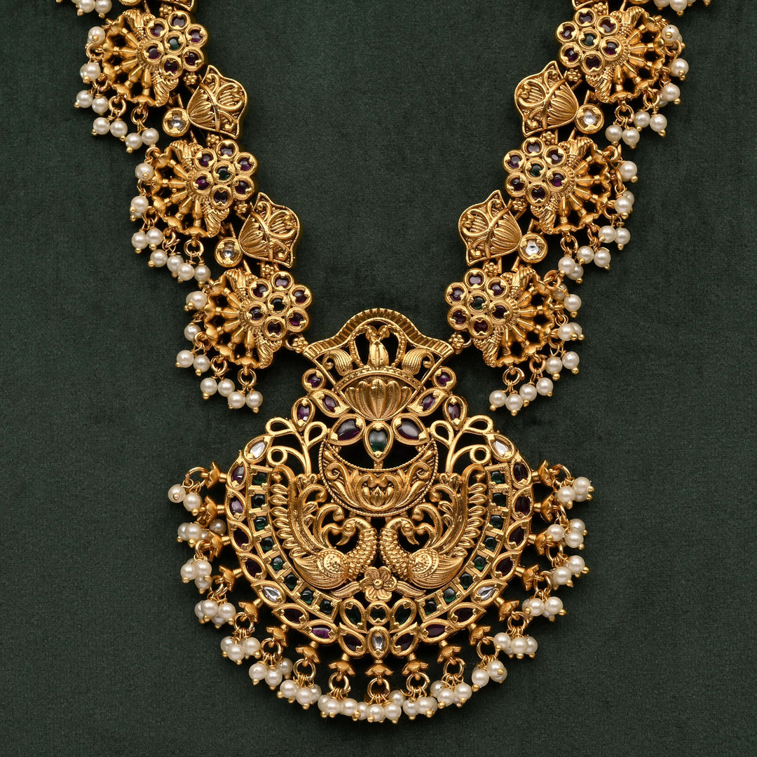 Temple Necklace Set