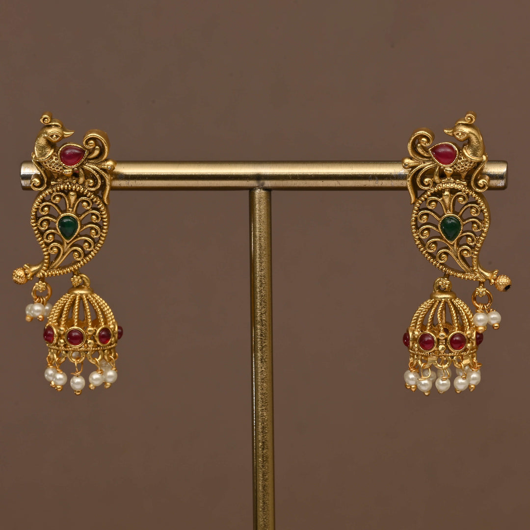 Temple Necklace Set