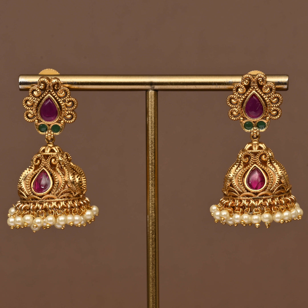Temple Necklace Set