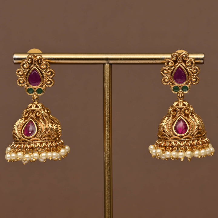 Temple Necklace Set