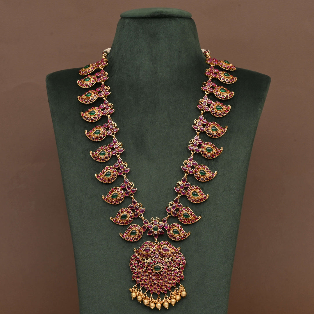 Temple Necklace Set