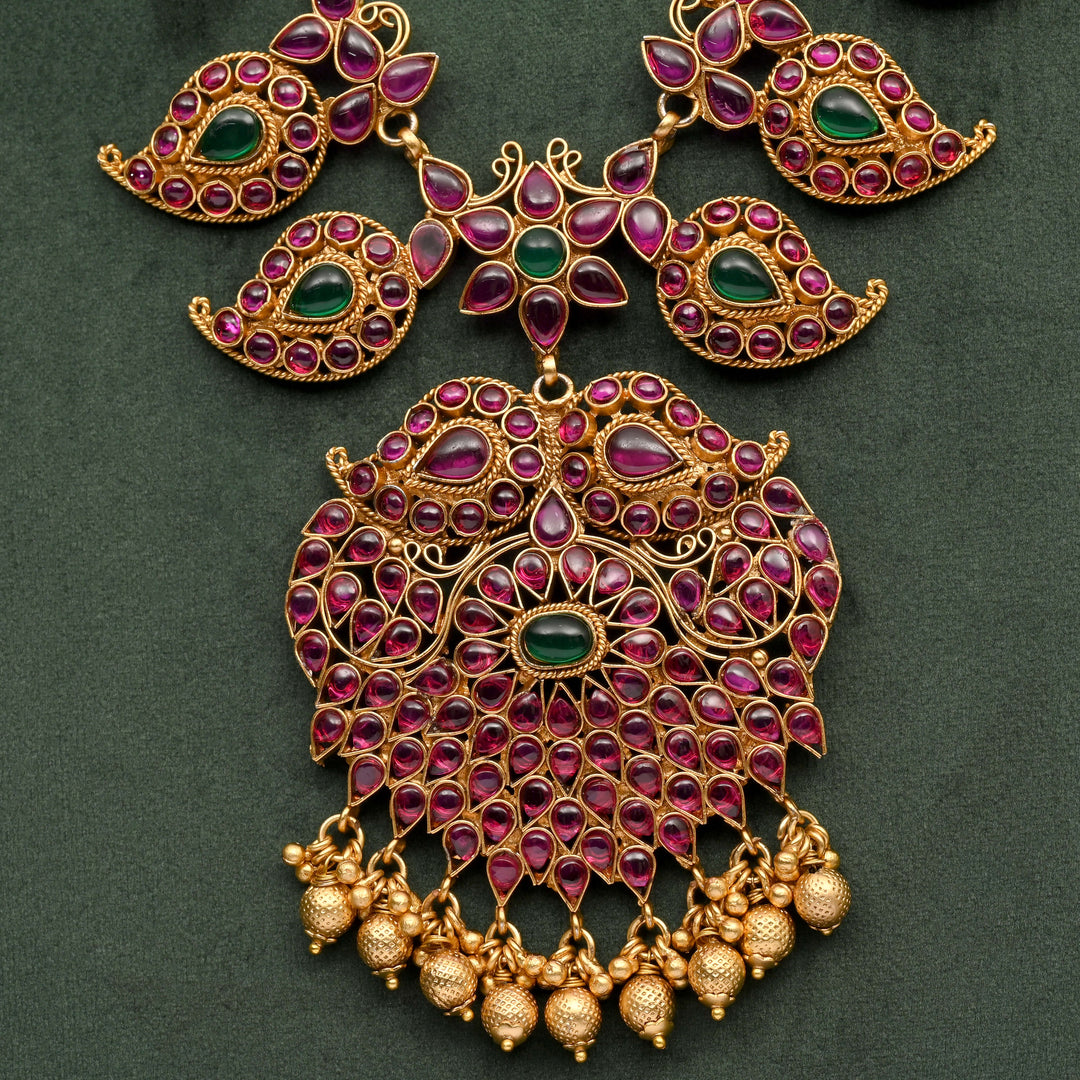 Temple Necklace Set