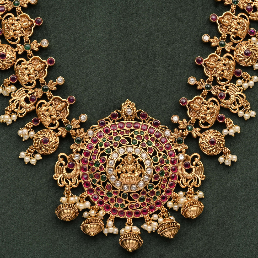 Temple Necklace Set