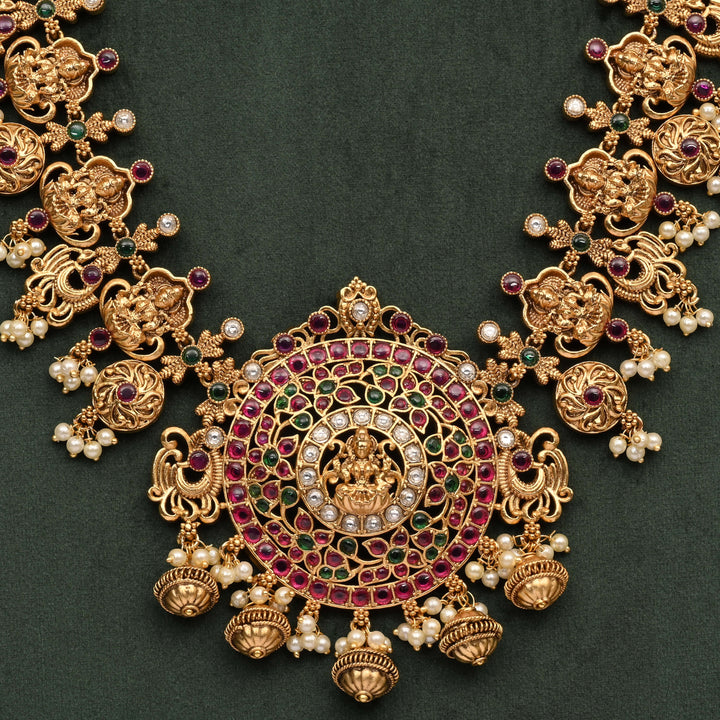 Temple Necklace Set