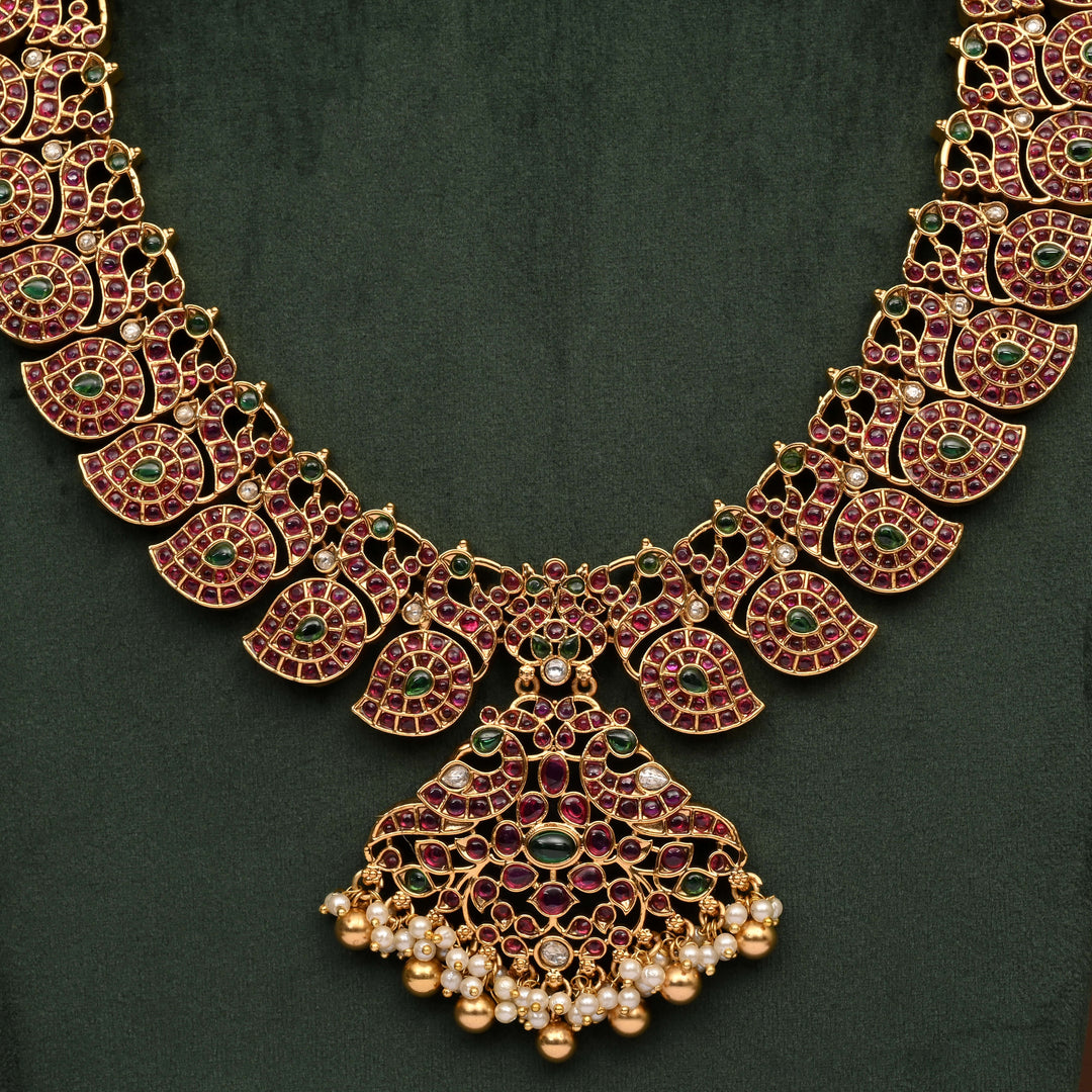 Temple Necklace Set