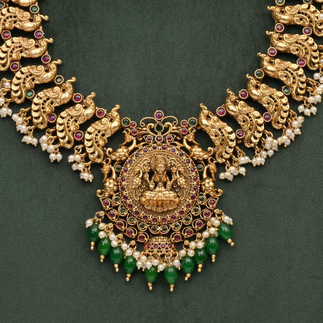Temple Necklace Set