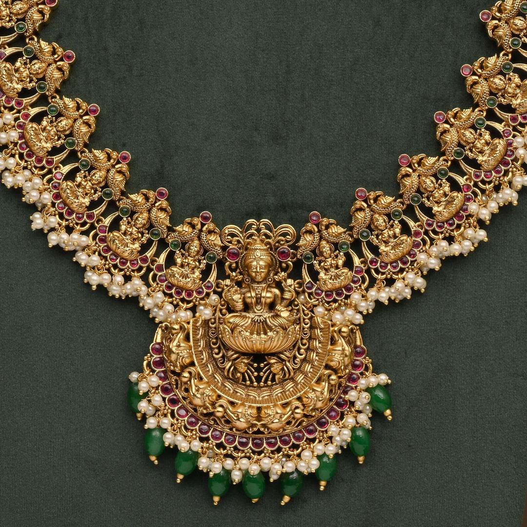 Temple Necklace Set
