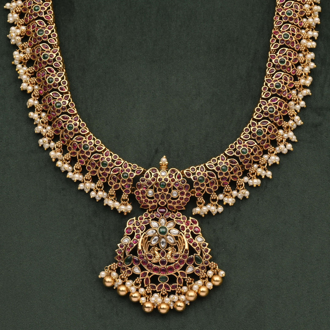 Temple Necklace Set