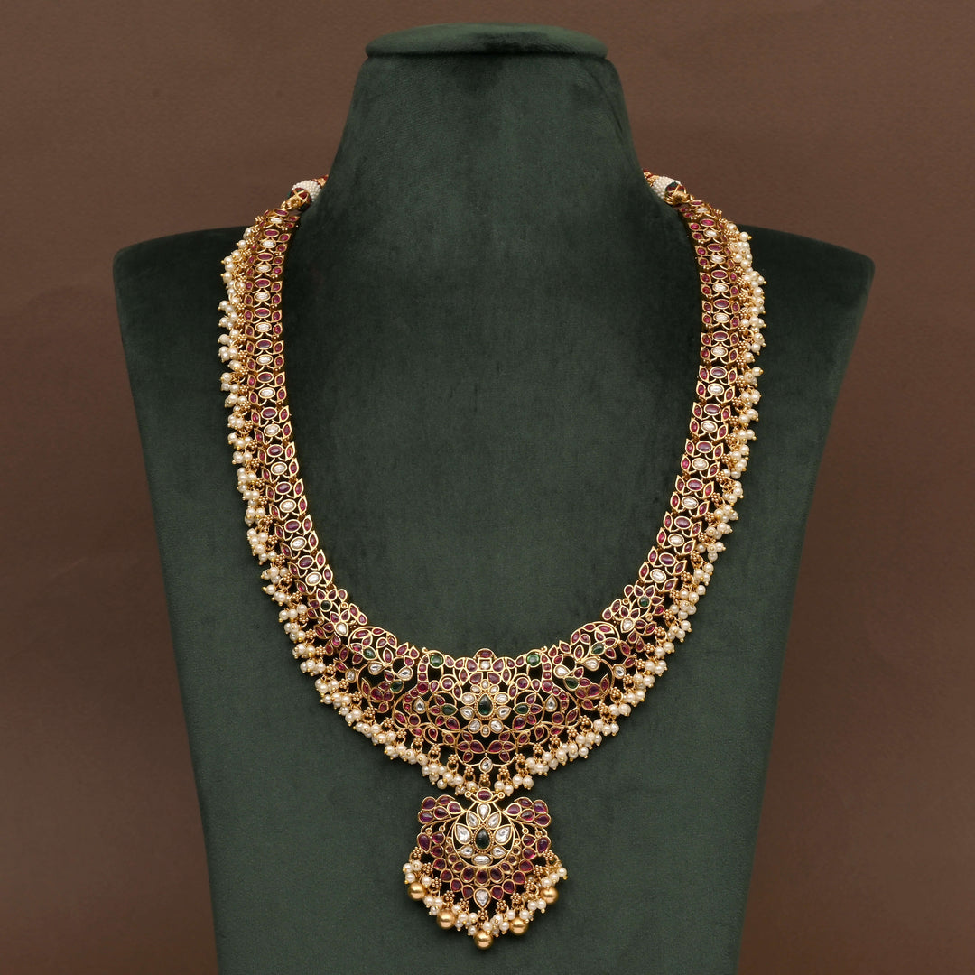 Temple Necklace Set
