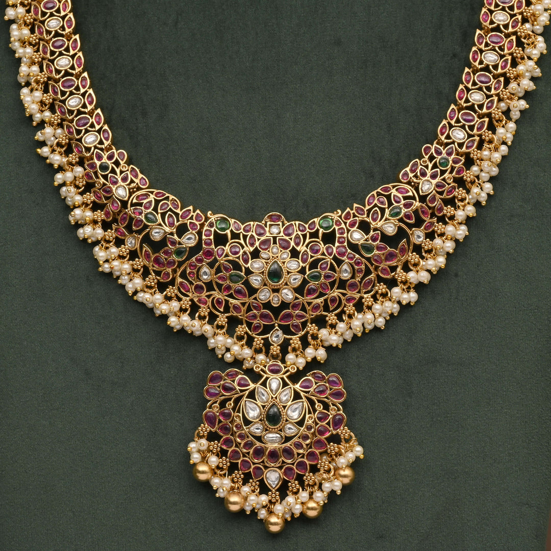 Temple Necklace Set