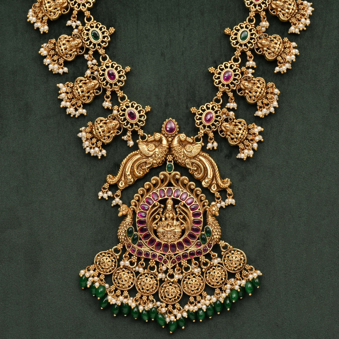 Temple Necklace Set