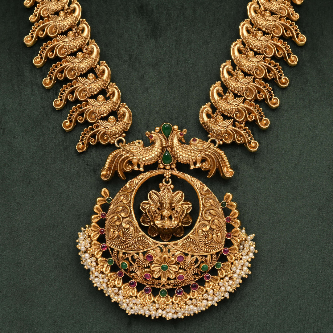 Temple Necklace Set