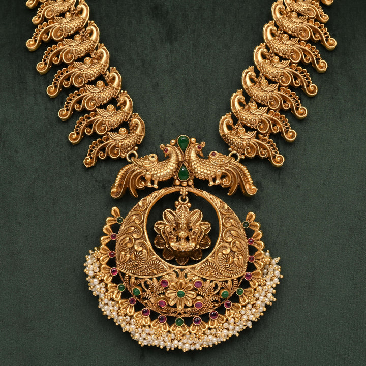 Temple Necklace Set