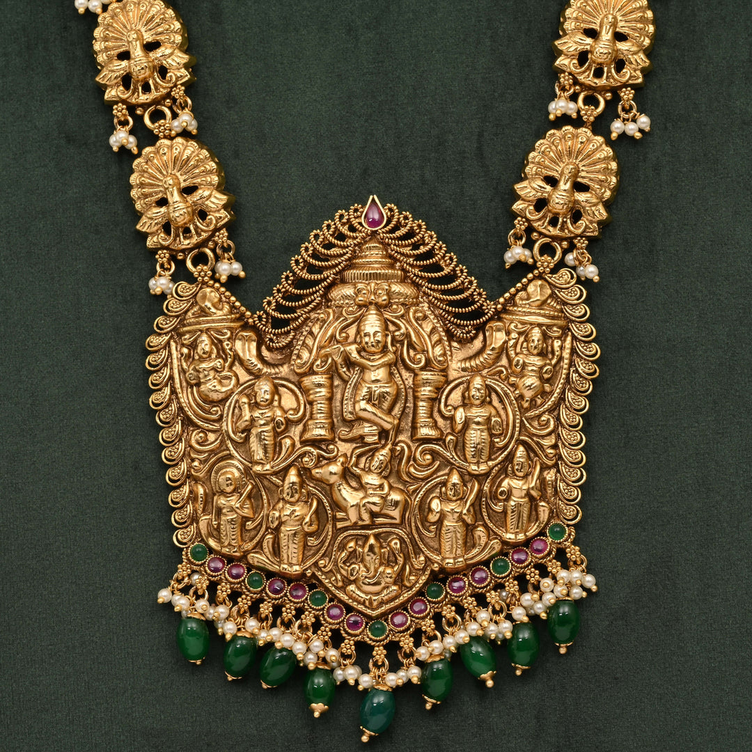Temple Necklace Set
