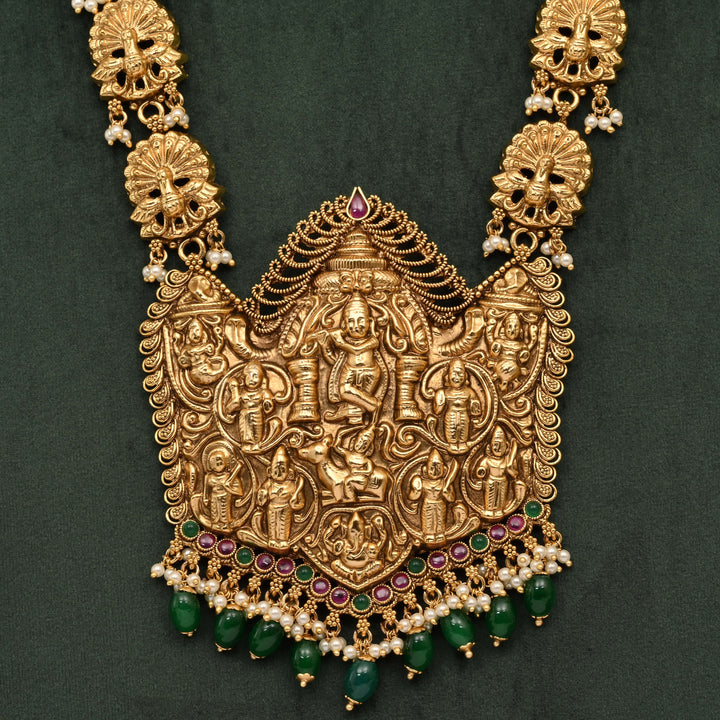 Temple Necklace Set