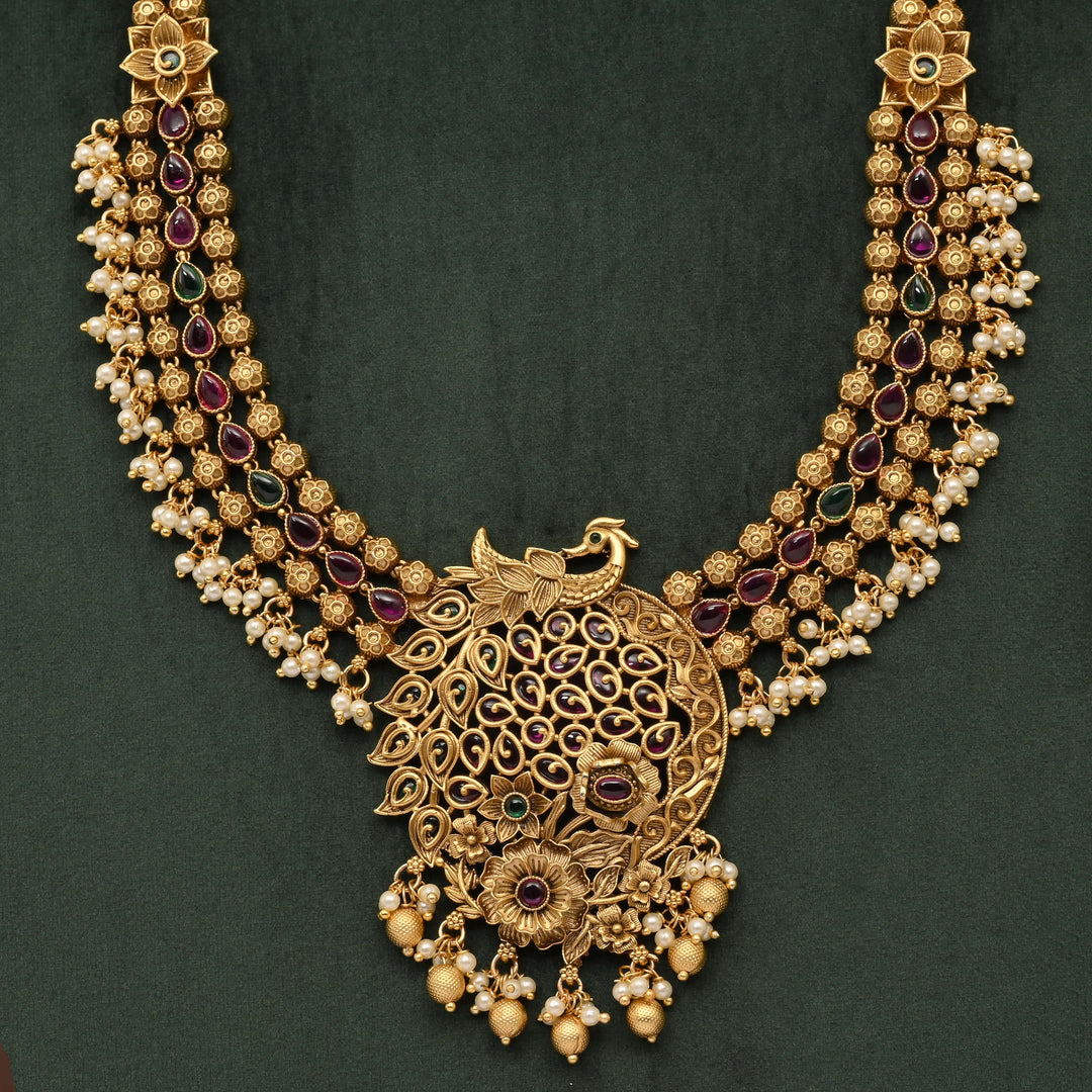 Temple Necklace Set