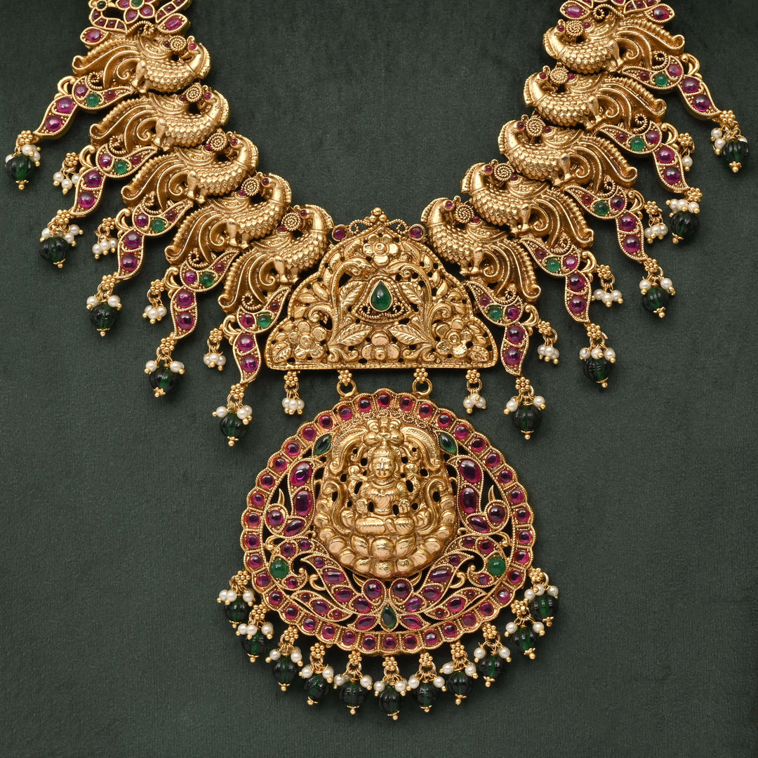 Temple Necklace Set