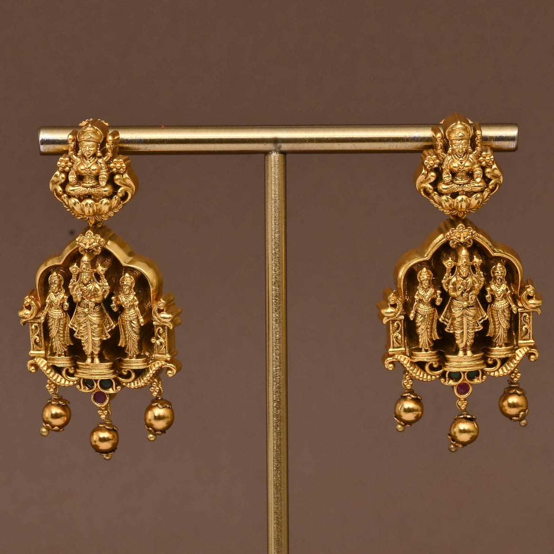 Temple Necklace Set