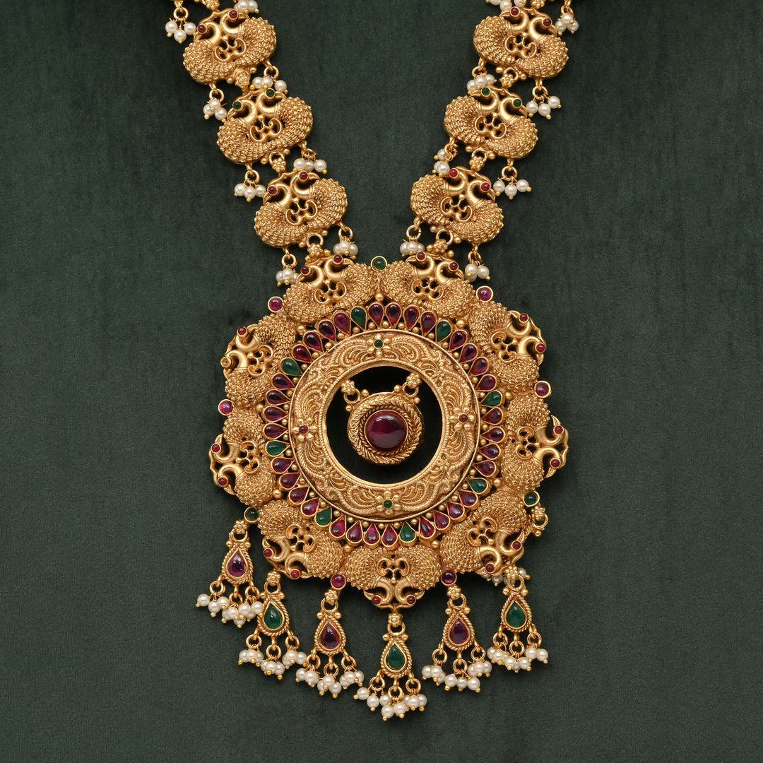 Temple Necklace Set