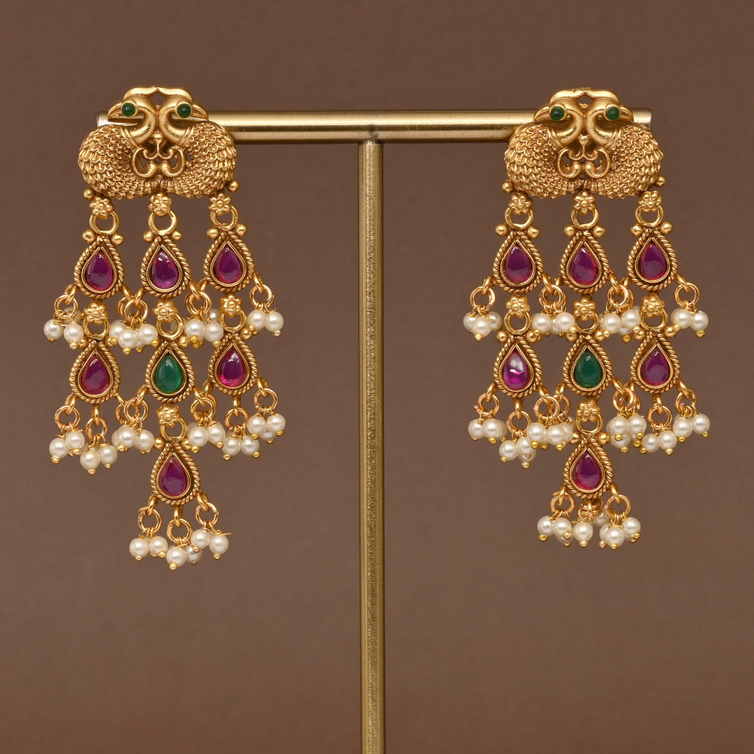 Temple Necklace Set