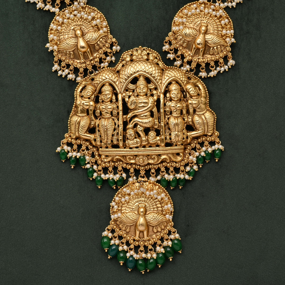 Temple Necklace Set