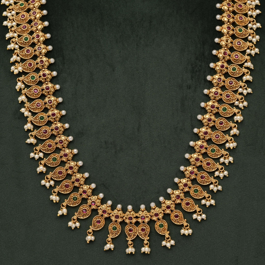 Temple Necklace Set
